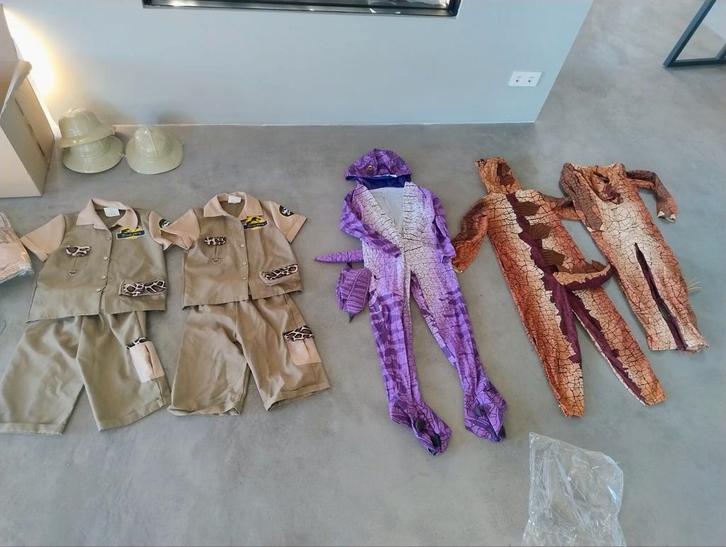 Carnavalskleding groep kinderen dino, Kinderen en Baby's, Carnavalskleding en Verkleedspullen, Ophalen of Verzenden