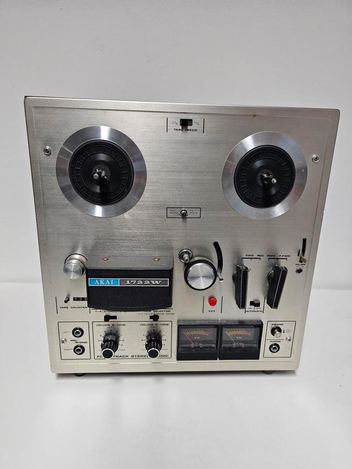 Akai 1722W bandrecorder  voor €120,-!, Audio, Tv en Foto, Bandrecorders, Bandrecorder, Ophalen
