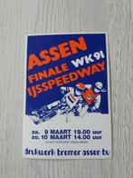 sticker Assen finale WK 91 IJSSPEEDWAY, Verzamelen, Ophalen of Verzenden, Zo goed als nieuw, Sport