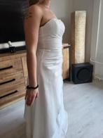 Bruidsmeisjes jurk, Ophalen of Verzenden, Zo goed als nieuw, Wit, Bruidsmeisjeskleding