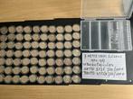 Juliana 7 nette series Guldens 1954-1967 in capsules, Postzegels en Munten, Munten | Nederland, 1 gulden, Koningin Juliana, Setje
