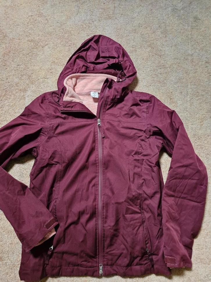 3 in 1 jas mt S, Kleding | Dames, Jassen | Winter, Gedragen, Maat 36 (S), Rood, Ophalen