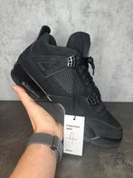 Jordan 4 Retro Black Cat | Origineel met doos, Ophalen of Verzenden, Zo goed als nieuw, Zwart