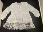 Blouse met franje, Verzenden, Zo goed als nieuw, Maat 42/44 (L), Beige