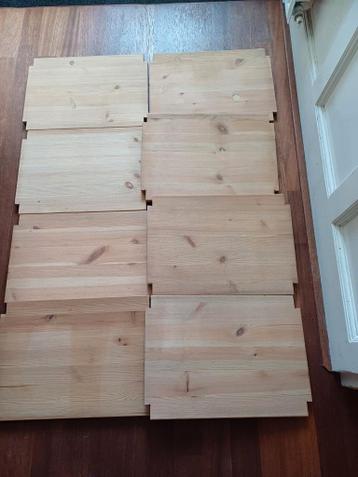 7 x planken Ikea Ivar kast, 42 x 30 cm - afbeelding 3