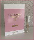 La FemmePrada L'Eau parfum sample proefje tester monster, Verzenden, Nieuw