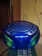 Lenco fm draagbare radio met cd en led verlichting, Audio, Tv en Foto, Radio's, Ophalen of Verzenden