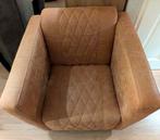 Fauteuil cognac ruit, Ophalen, Bruin, Zo goed als nieuw, Eén
