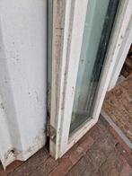 Hardhouten raam met dubbel glas. 36,5 x 100 x 5,5 cm, Doe-het-zelf en Verbouw, Kozijnen en Schuifpuien, Gebruikt, Raamkozijn, 75 tot 150 cm