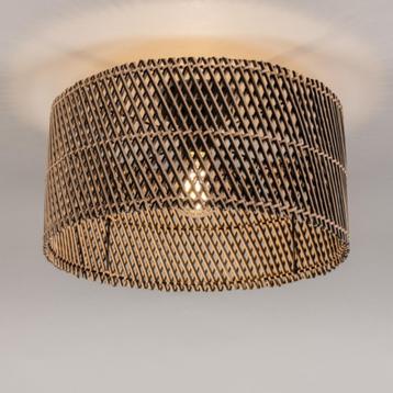 40 cm plafondlamp bamboe riet bed tafel bank hoekbank lamp beschikbaar voor biedingen