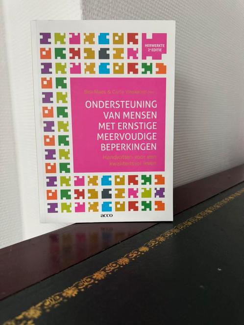 Ondersteuning van mensen met ernstige meervoudige beperkinge, Boeken, Wetenschap, Zo goed als nieuw, Ophalen of Verzenden