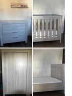 Interbaby Babykamer - Ledikant, Commode, Kast & Plank 2x, Kinderen en Baby's, Kinderkamer | Commodes en Kasten, Ophalen, Gebruikt