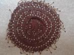 Gehaakt valletje voor een lampenkap. Diameter 50 cm. 2 stuks, Ophalen of Verzenden, Gebruikt
