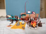 Playmobil Spirit 9477 - vader Lucky met paarden en wagen, Ophalen of Verzenden, Zo goed als nieuw