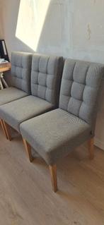 Woood Stoelen, Ophalen, Zo goed als nieuw, Grijs, Drie