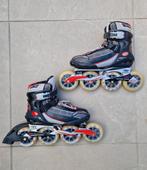 Nijdam abec 7 aluminium chassis maat 40, Sport en Fitness, Skeelers, Overige merken, Gebruikt, Ophalen of Verzenden, Inline skates 4 wielen