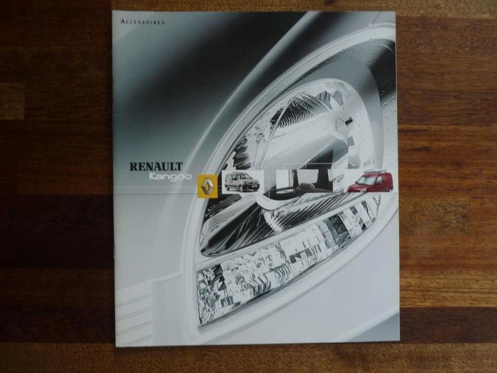 Renault Kangoo accessoires (2003), Boeken, Auto's | Folders en Tijdschriften, Nieuw, Renault, Ophalen of Verzenden