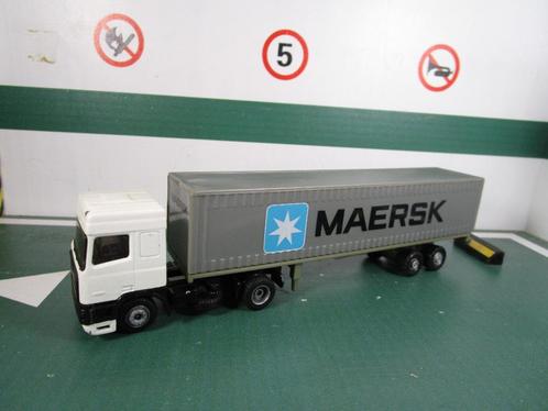 Maersk Container, Hobby en Vrije tijd, Modelauto's | 1:87, Gebruikt, Bus of Vrachtwagen, Overige merken, Ophalen of Verzenden