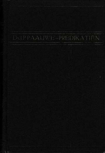 DS.J.P.PAAUWE - PREDIKATIEN beschikbaar voor biedingen