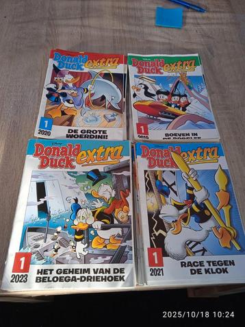 Donald Duck extra jaargangen beschikbaar voor biedingen