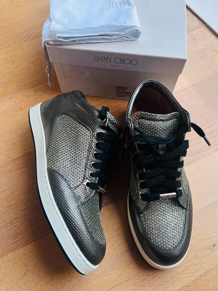 Jimmy Choo Miami Dames Sneakers Maat 39, Kleding | Dames, Schoenen, Nieuw, Sneakers of Gympen, Overige kleuren, Verzenden