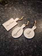 Riviera Maison tapasbordjes set van 3., Ophalen of Verzenden, Glas, Overige stijlen