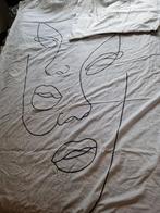 Nieuw 1-persoonsdekbedovertrek, Eenpersoons, Wit, Dekbedovertrek, Nieuw