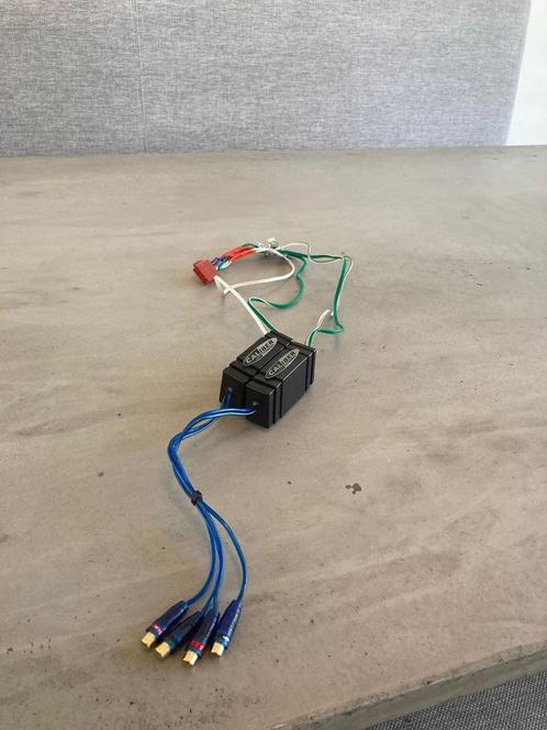 Caliber LT3F speaker-line DUO adapter incl. DIN ISO stekker, Auto diversen, Autoradio's, Gebruikt, Ophalen of Verzenden