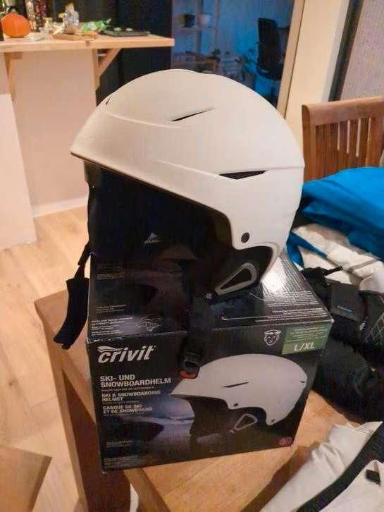 Crivit Ski- en Snowboardhelm (L/XL), Overige typen, Zo goed als nieuw, Minder dan 100 cm, Ophalen