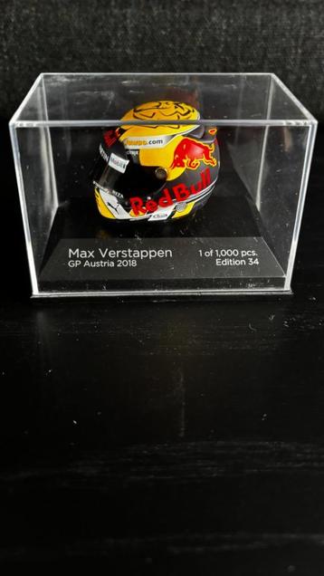 Max Verstappen 1:8 Edition 34 helm seizoen 2018 beschikbaar voor biedingen
