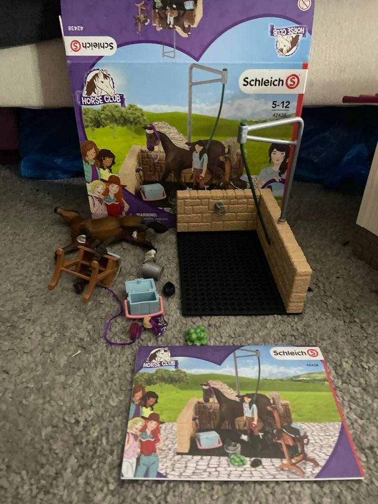 Schleich Horse Club Paardenwasplaats, Ophalen, Zo goed als nieuw, Jongen of Meisje