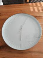 Wandklok zilver - Karlsson - diameter 51cm, Ophalen, Zo goed als nieuw
