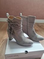 nieuw * Lascana * enkellaarsjes * beige/grijs * mt 39, Lascana, Beige, Lage of Enkellaarzen, Nieuw