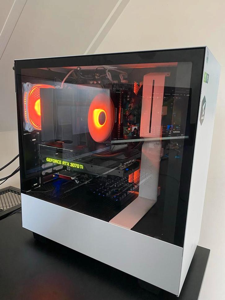 Gaming PC - RTX 3070 Ti, i9-10900K, Computers en Software, Desktop Pc's, Zo goed als nieuw, 4 Ghz of meer, SSD, 64 GB of meer