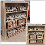 Kast, boekenkast, wandkast steigerhout op maat/model NIEUW, Huis en Inrichting, Kasten | Boekenkasten, 200 cm of meer, Nieuw, 25 tot 50 cm