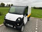 Aixam e-Truck – Nieuwstaat – 3.383 km, Auto's, Aixam, Automaat, Wit, Elektrisch, Particulier
