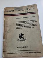 TH 9-580/581 VIERLING .50 (punt 50), Ophalen of Verzenden, Landmacht, Nederland, Boek of Tijdschrift
