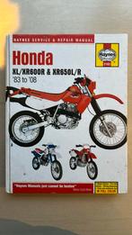 Werkplaatshandboek honda xl/xr600, Ophalen of Verzenden, Honda