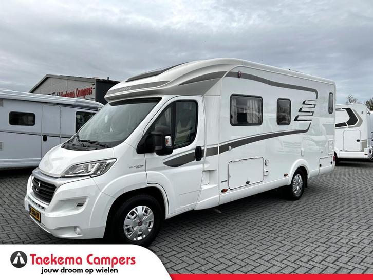 Hymer T554CL Fransbed/Euro-5/Airco/6.90m/2015/68.000km, Caravans en Kamperen, Campers, Bedrijf, tot en met 4, Half-integraal, Hymer