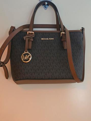 Michael kors Handtas Brown/cognac Mk logo's  beschikbaar voor biedingen