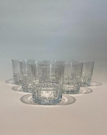 11x Vintage Luminarc BP drinkglazen/whiskey glazen beschikbaar voor biedingen