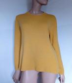 MASSIMO DUTTI CASHMERE Trui , Maat XL, Verzenden, Zo goed als nieuw, Maat 42/44 (L), Geel