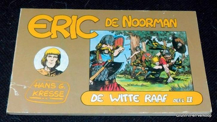 Eric de Noorman - De witte raaf, deel II, Boeken, Stripboeken, Gelezen, Eén stripboek, Ophalen of Verzenden