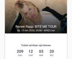 Rennee Rap: Bite Me Tour 1x zitplek, Tickets en Kaartjes, Eén persoon, Maart