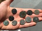 Lot van 10 Romeinse munten, Setje, Italië, Ophalen of Verzenden