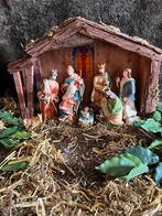 Kerststal met figuren, Ophalen of Verzenden