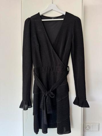 My Jewellery zwarte jurk met glimmend draadje. beschikbaar voor biedingen