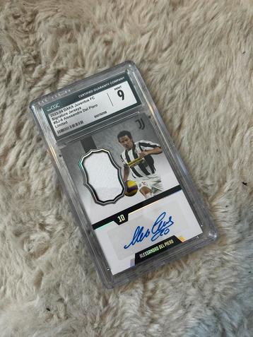 DAKA Juventus Signature Jers SJ-9 Alessandro Del Piero CGC 9 beschikbaar voor biedingen