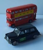London bus + Taxi / Moving Wheel Action = 2 figuren, Ophalen of Verzenden, Nieuw, Bus of Vrachtwagen, Overige merken