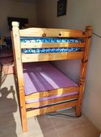 Houten stapelbed, Kinderen en Baby's, Kinderkamer | Stapelbedden en Hoogslapers, Ophalen, Gebruikt, Stapelbed